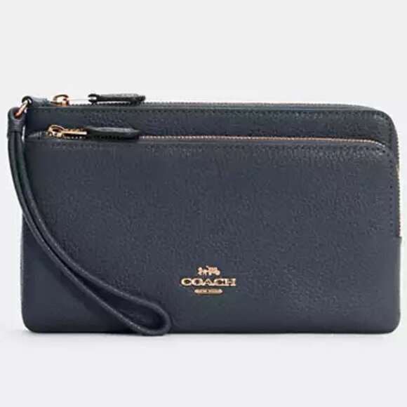 NWOT Coach Double Zip Wallet - Picture 1 of 8